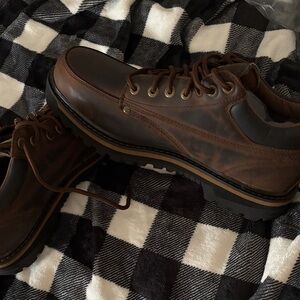 Men's Brown Leather Shoes
